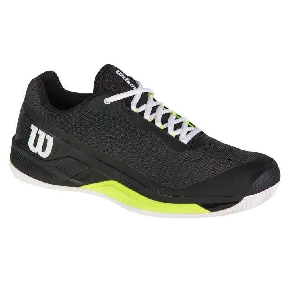 Wilson Wilson Men's Rush Pro 4.0 Clay Tennis Shoes in Black