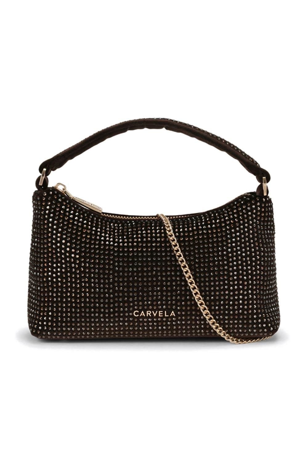 Carvela Carvela Women's 'Lazio Clutch Bag' in Brown