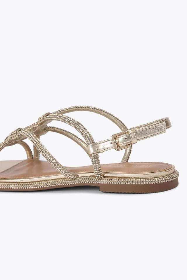 KG Kurt Geiger KG Kurt Geiger Women's 'Roonie' Sandals in Gold - 3