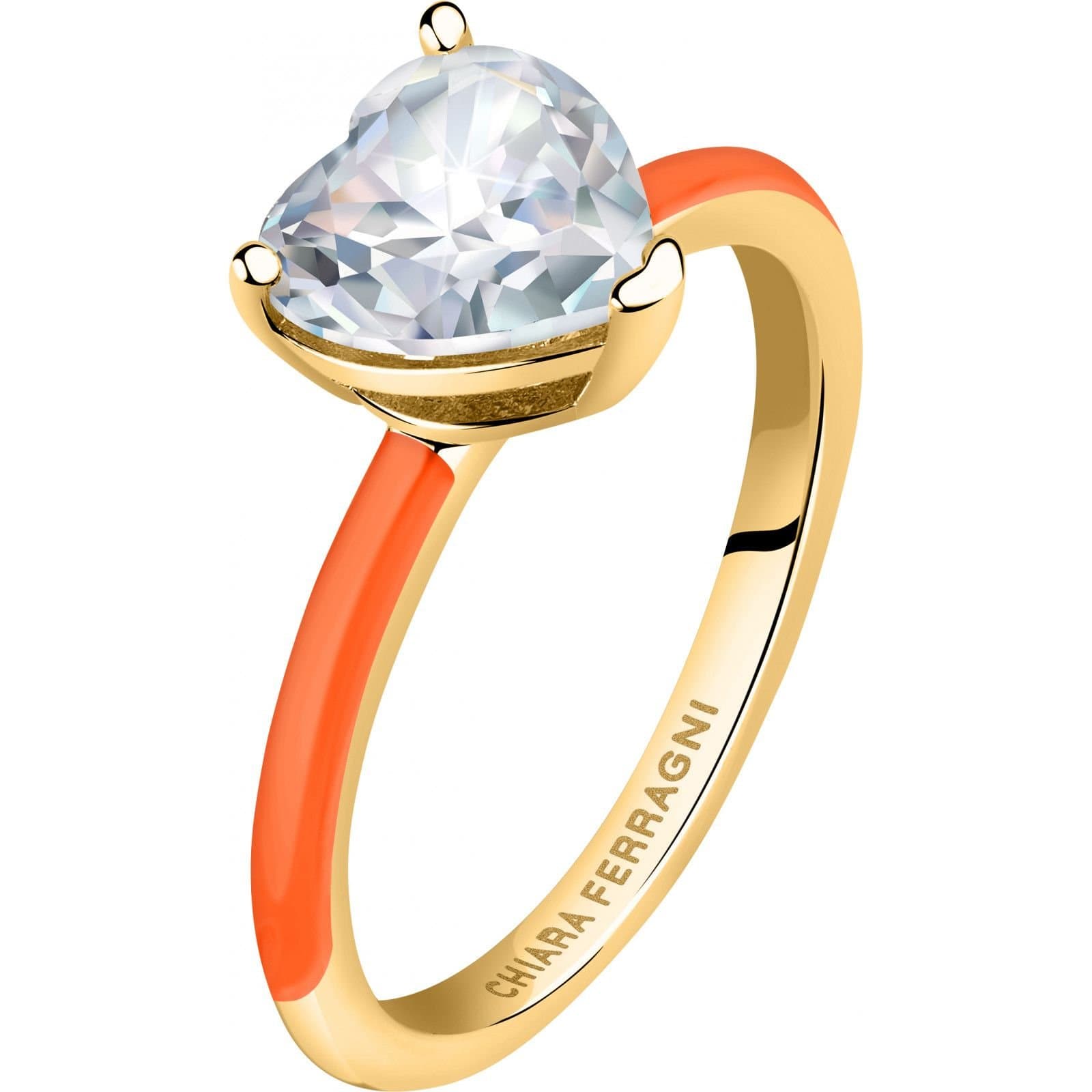 Chiara Ferragni Chiara Ferragni Women's J19AVI36018 Ring in Orange