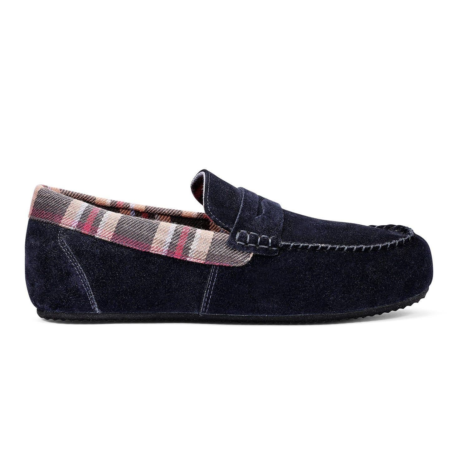 Hotter Hotter Men's 'Solace' Slippers in Dark Navy