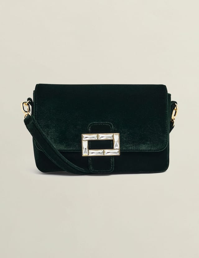 Hobbs London Hobbs London Women's ALEXANDRIA CLUTCH in Bottle Green - 2
