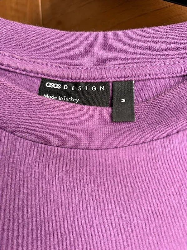 ASOS Design Purple t shirt (m)