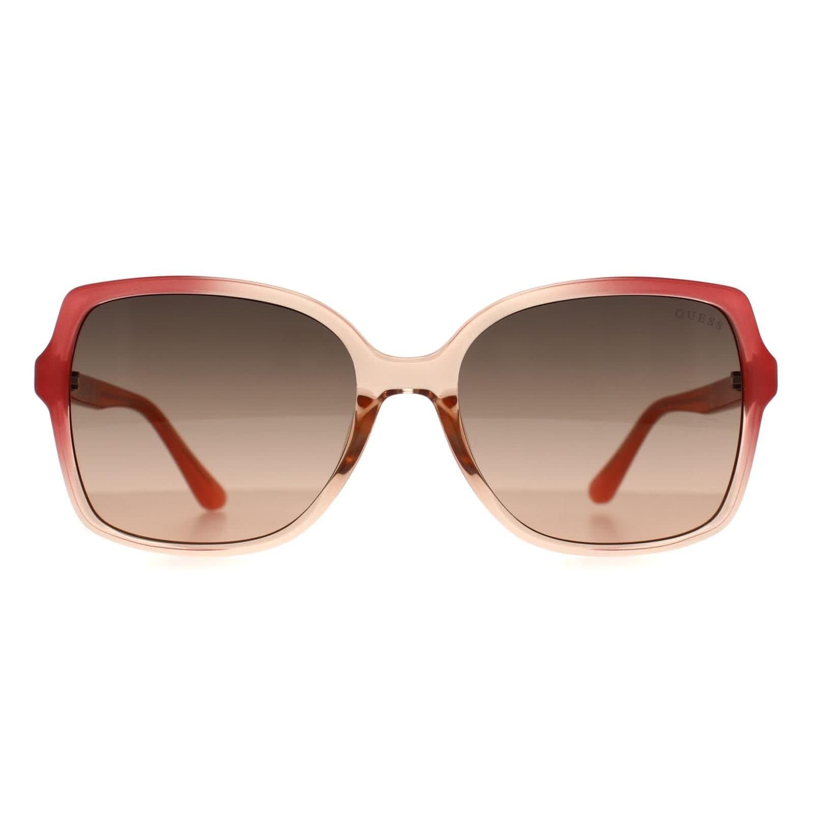 Guess Guess Pink Crystal Butterfly Sunglasses