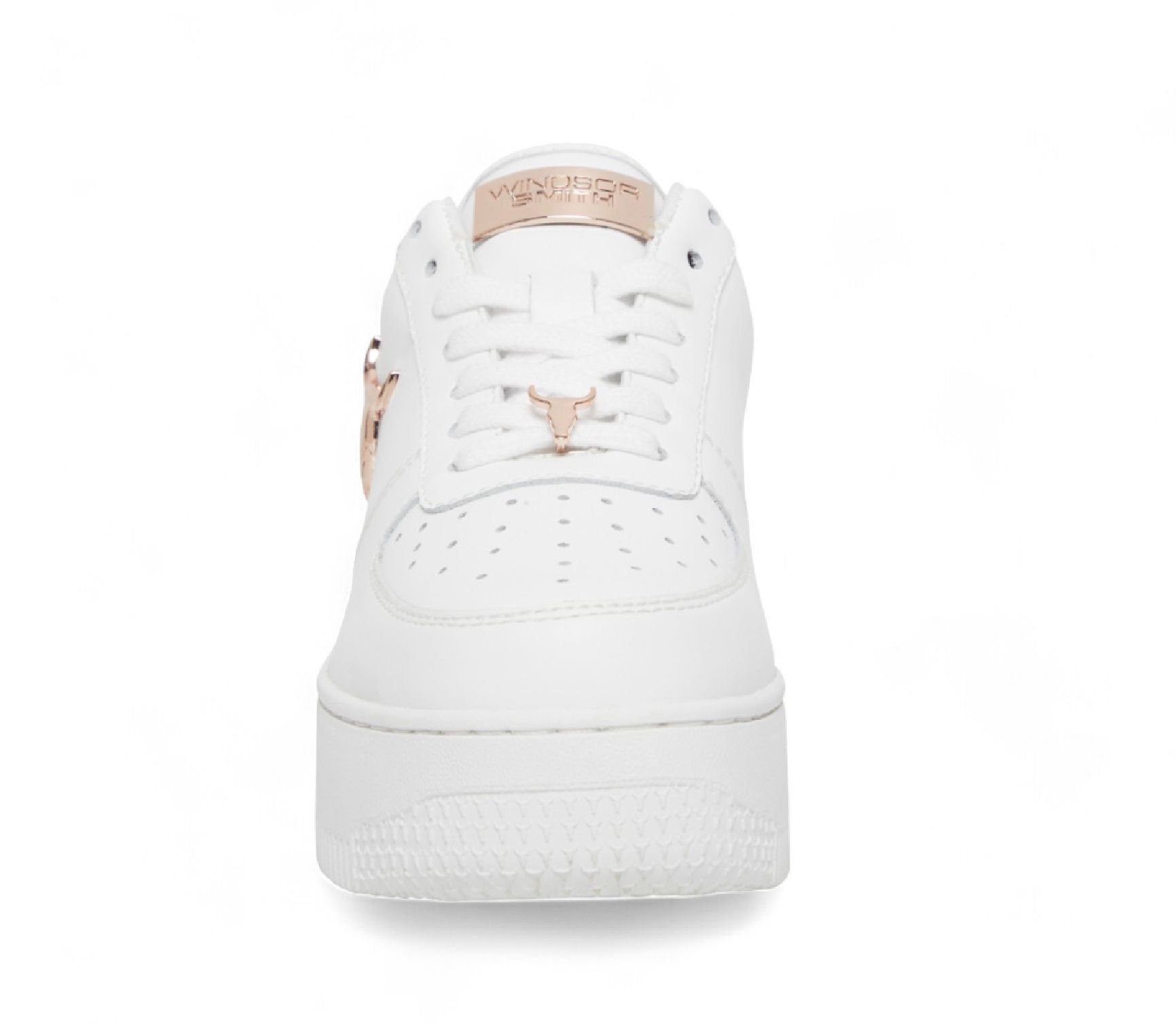 Windsor Smith Windsor Smith Women's Chunky Leather Sneakers - Rich in White - 4