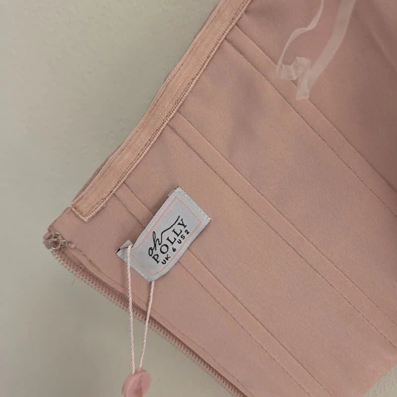 Oh Polly Oh Polly strapless corset Crop Top In Blush Pink Size 6