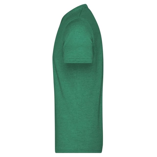 James and Nicholson James and Nicholson Men's Heather T-Shirt in Green - 3