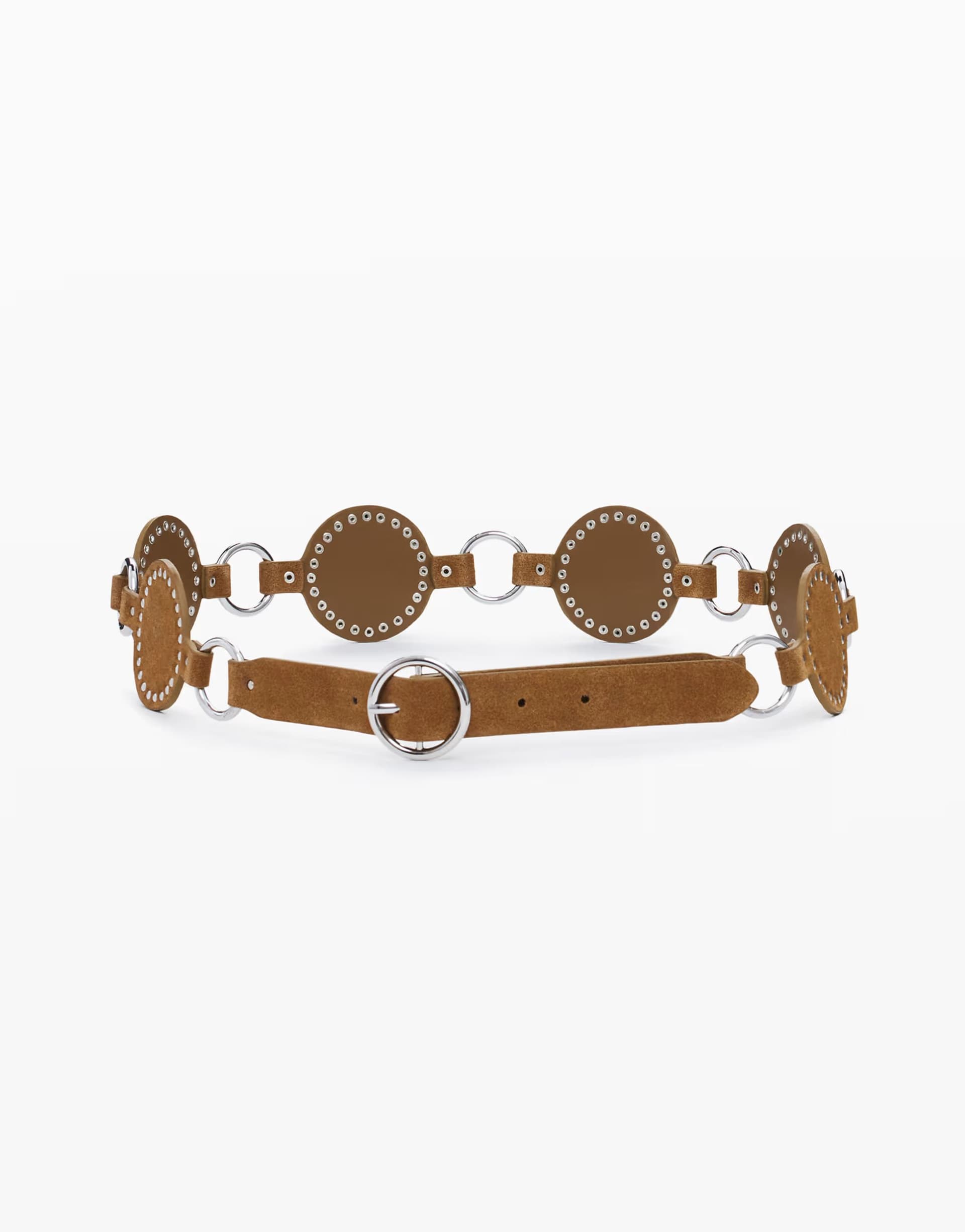 ASOS ASOS Brown Articulated Leather Belt