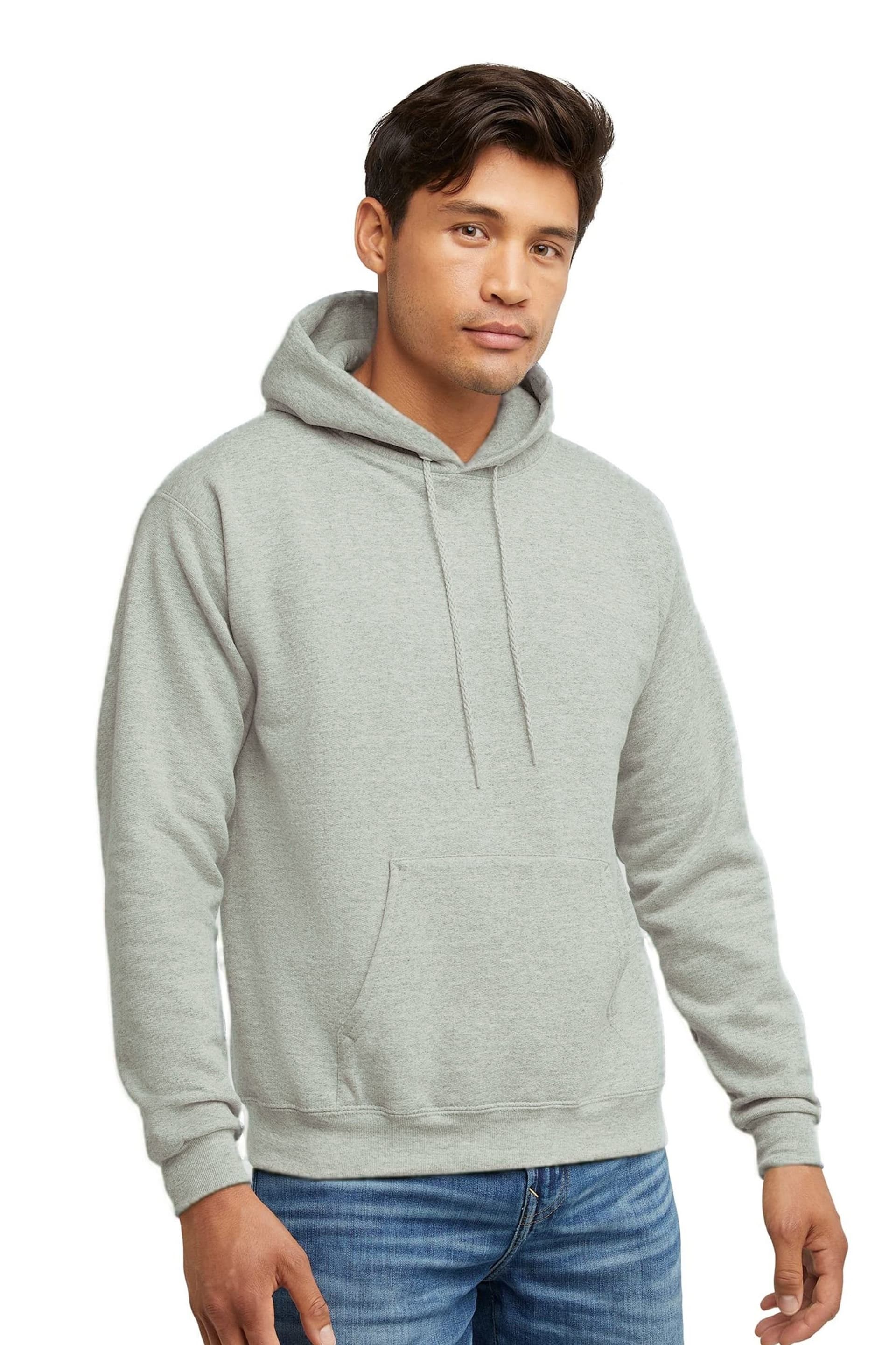 SweetLook SweetLook Men's Mid Grey Poly Cotton Hoodie