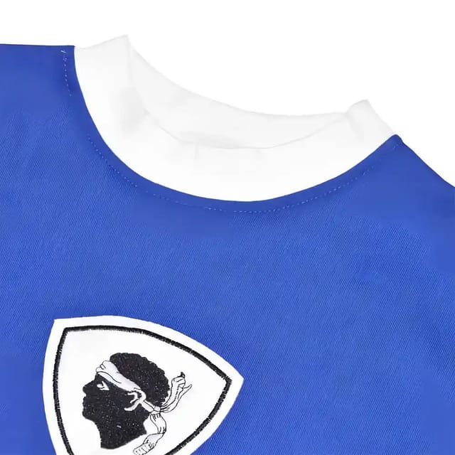 Bahia Bahia Men's Mens Retro 1970s Football Shirt in Blue - 3