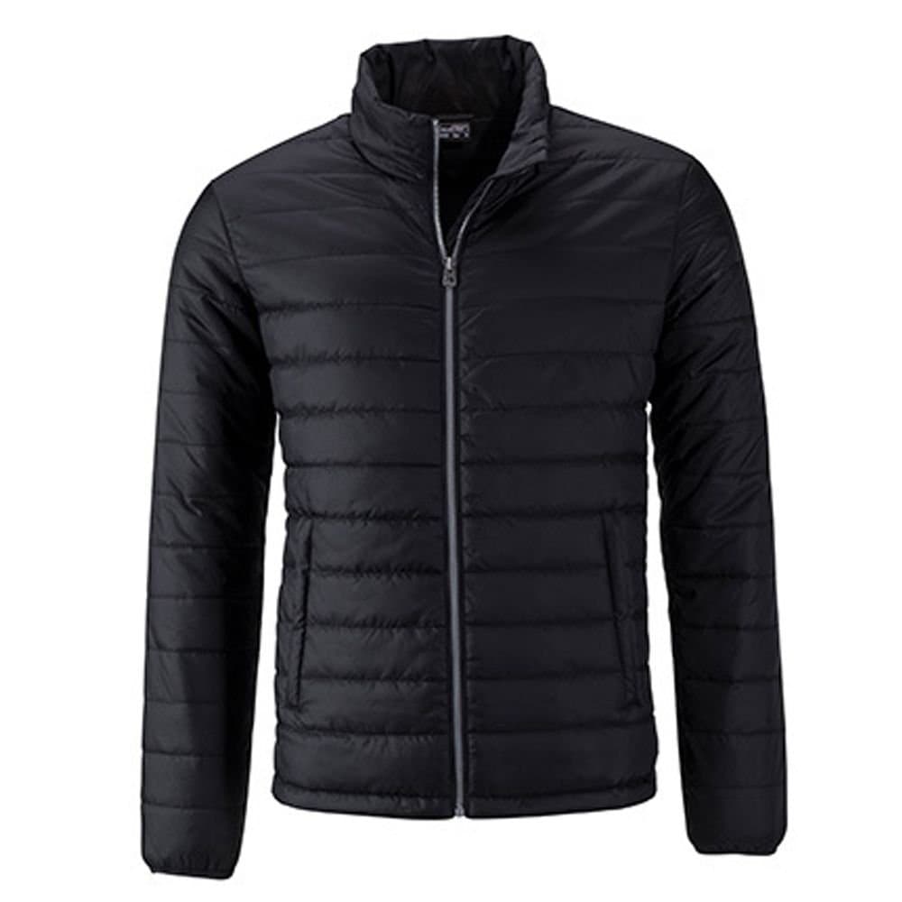 James and Nicholson James and Nicholson Men's Padded Jacket in Black