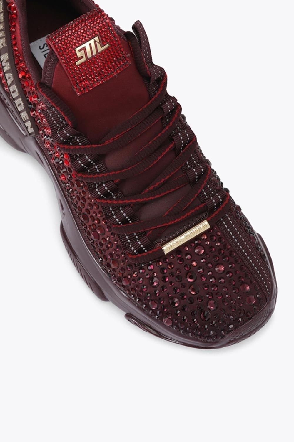 Steve Madden STEVE MADDEN Women's 'Mistica 60 Q' Trainers in Dark Red - 4