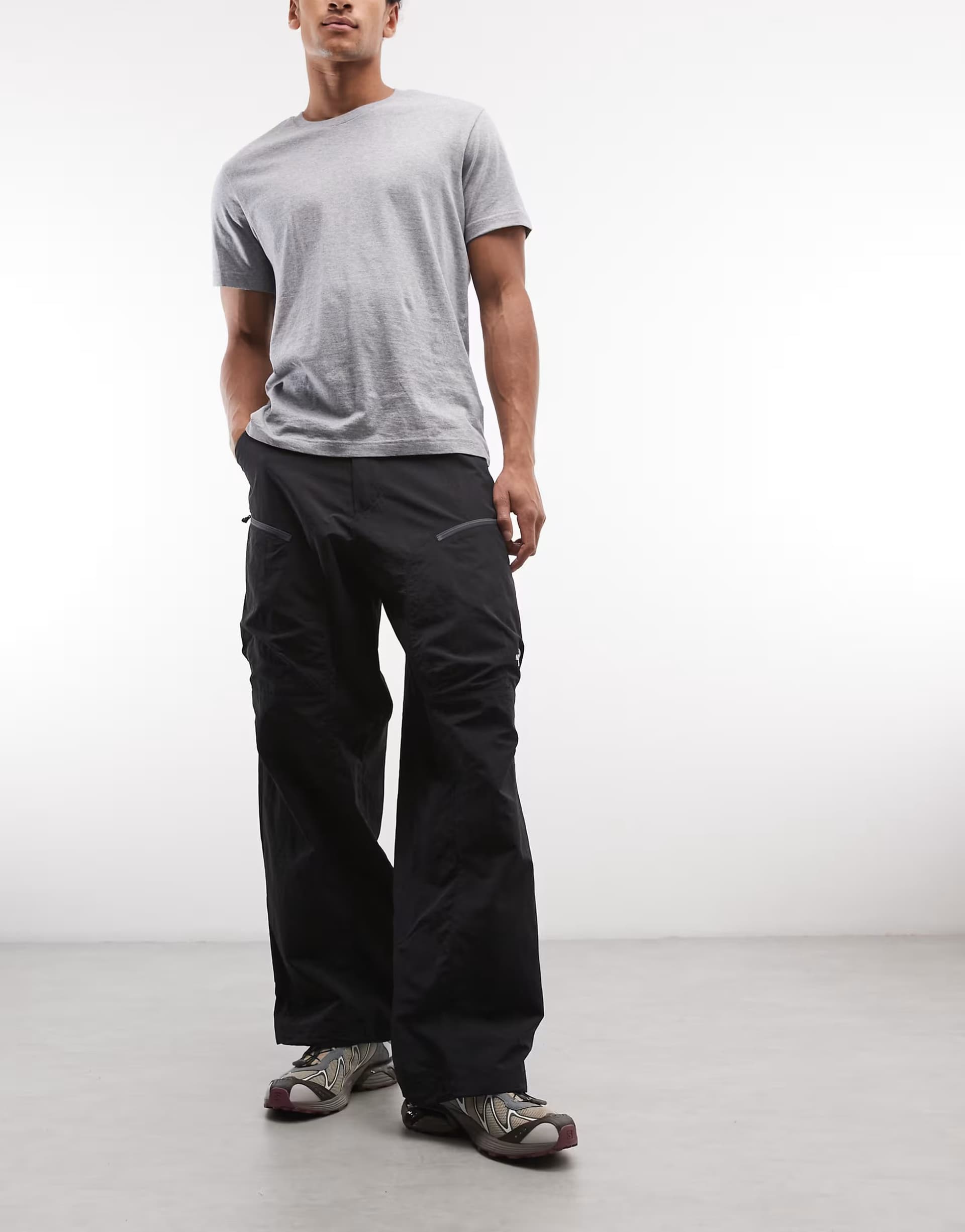 ASOS The North Face U nse belted pant in tnf black