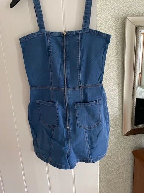 New Look Girls denim New Look Shorts Jumpsuit. Size 14 years.