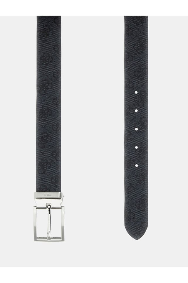 Guess Guess Men's Logo Belt Printed Black - 3