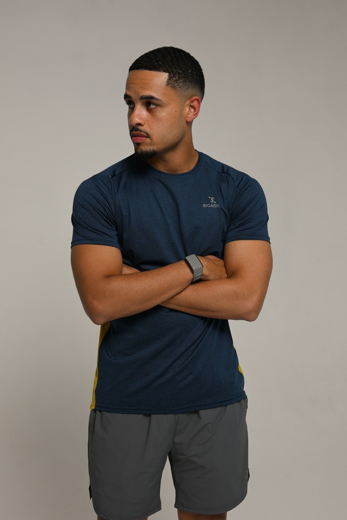 SICATRIX SICATRIX Men's Elite Range T-Shirt in Navy - 3