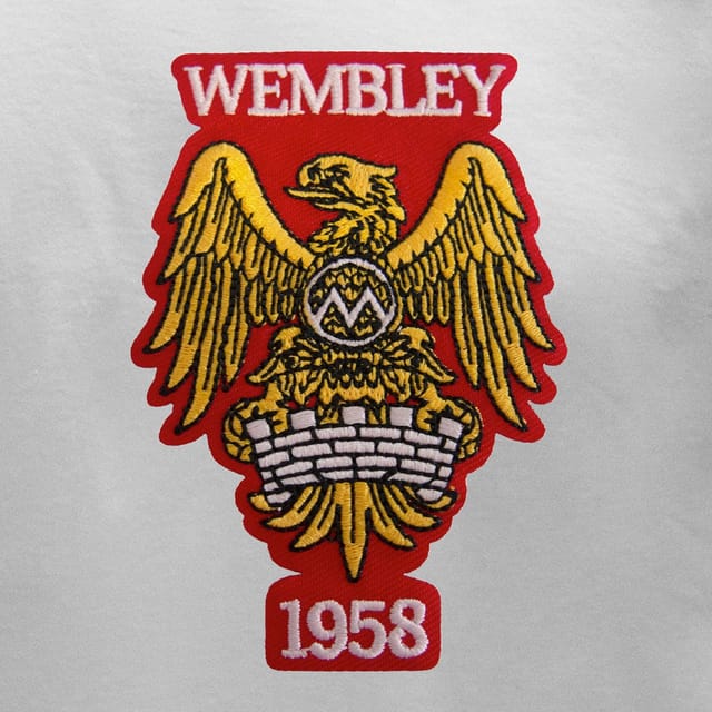 fan originals fan originals Men's Adults Manchester Crest Retro T-Shirt - 2