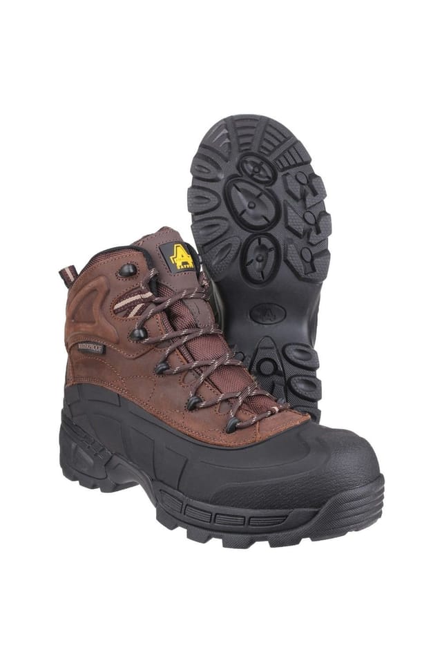 Amblers Amblers Men's 'FS430 Orca' Waterproof Safety Footwear in Brown - 3