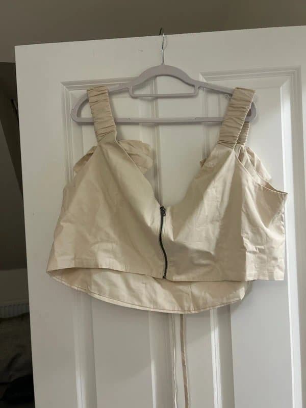 ASOS Corset style crop top