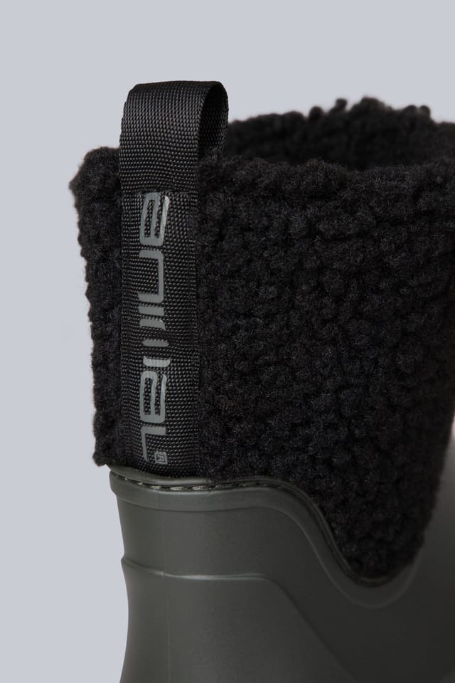 Animal Animal Women's 'Lolah' Durable Warm Fleece Lined Boots Cushioned Waterproof Wellies in Khaki - 3