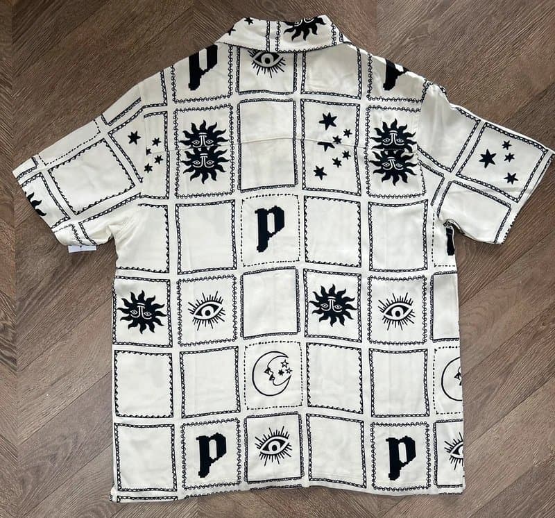 Percival Percival “panels” s/s shirt BNWT M