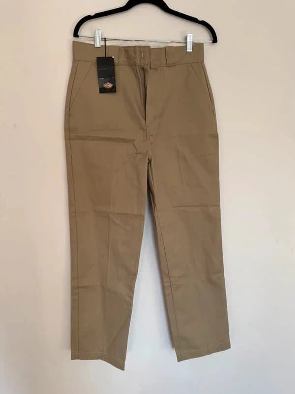 Dickies Dickies Phoenix Cropped Trousers Beige BNWT Size 29