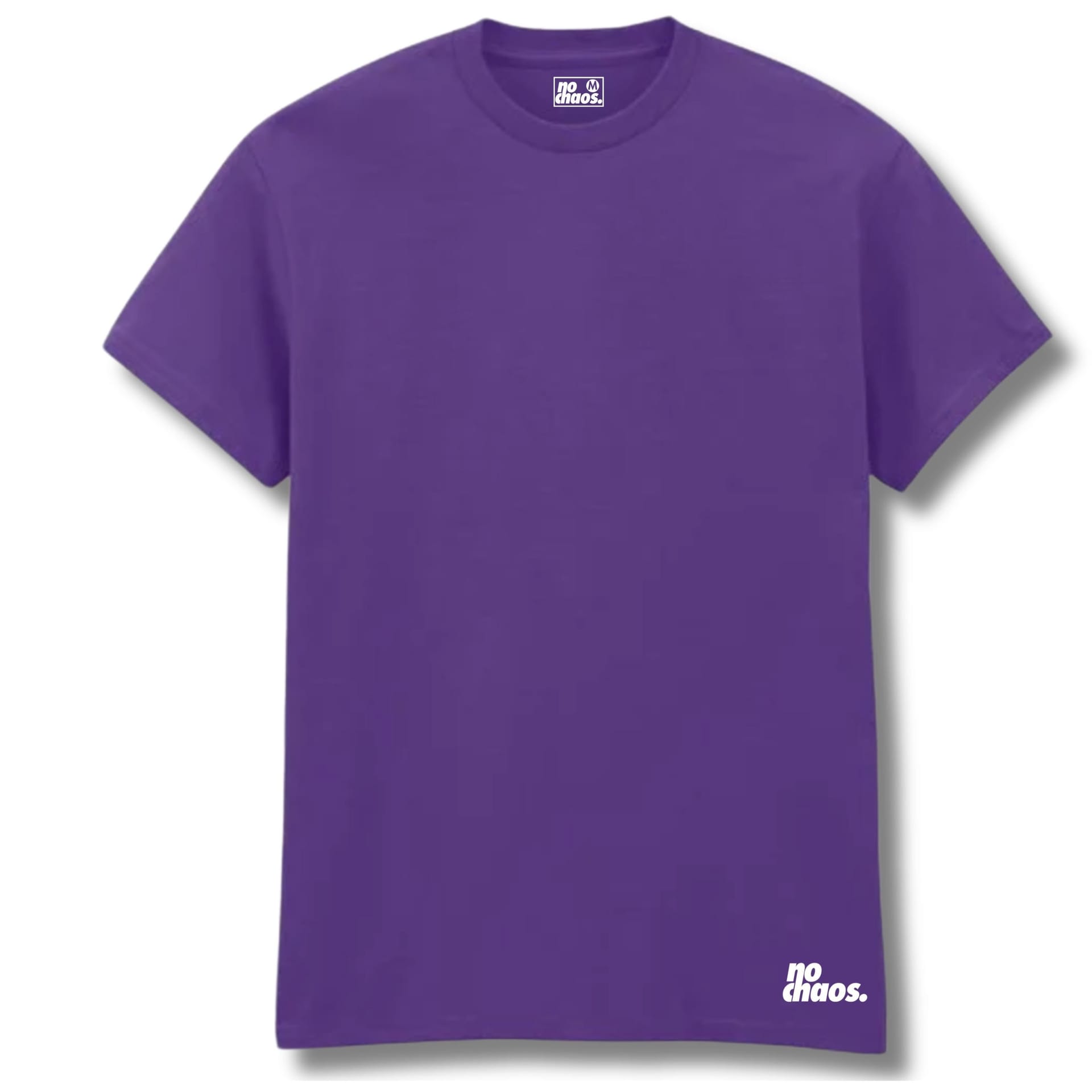 No Chaos No Chaos Men's Logo 3 Pack T-Shirts - Light Pink/Safety Green/Purple - 4