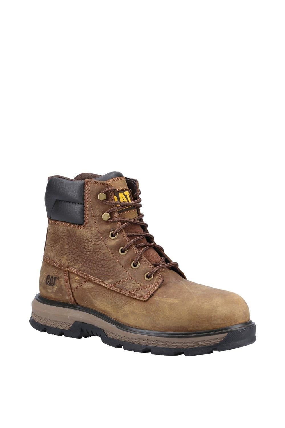 Caterpillar Caterpillar Men's Brown 'Exposition' 6" Leather Safety Boot