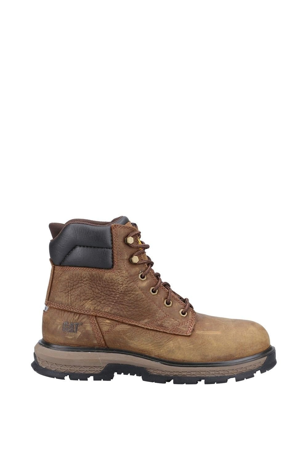 Caterpillar Caterpillar Men's Brown 'Exposition' 6" Leather Safety Boot - 4