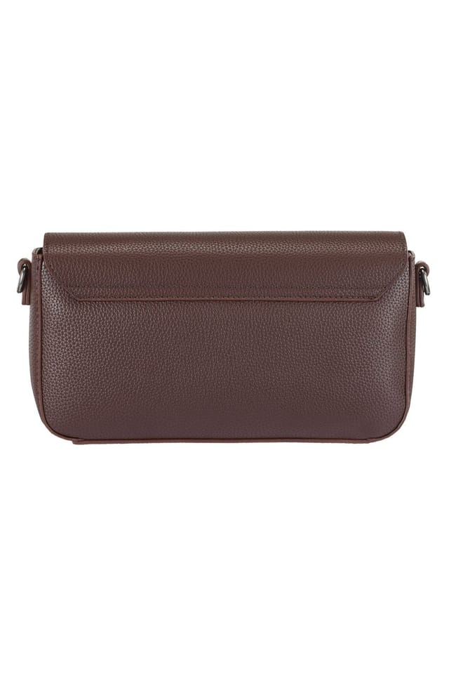 Valentino Valentino Women's Alexia Winter Flap Bag Chocolate in Brown - 2