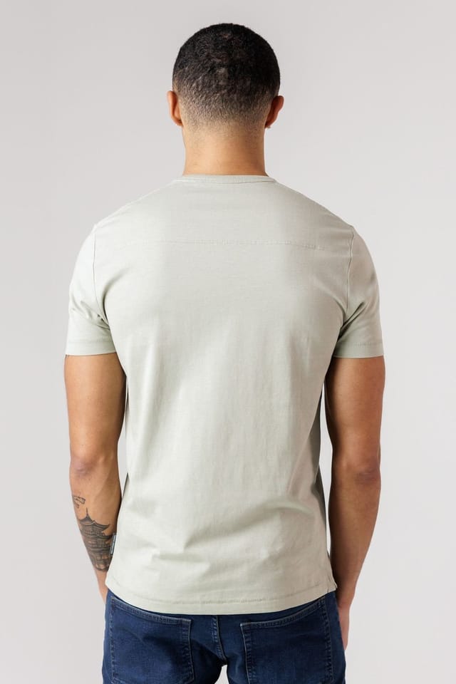 French Connection French Connection Men's 5 Pack Cotton Crew Neck Short Sleeve T-Shirts in Green - 3