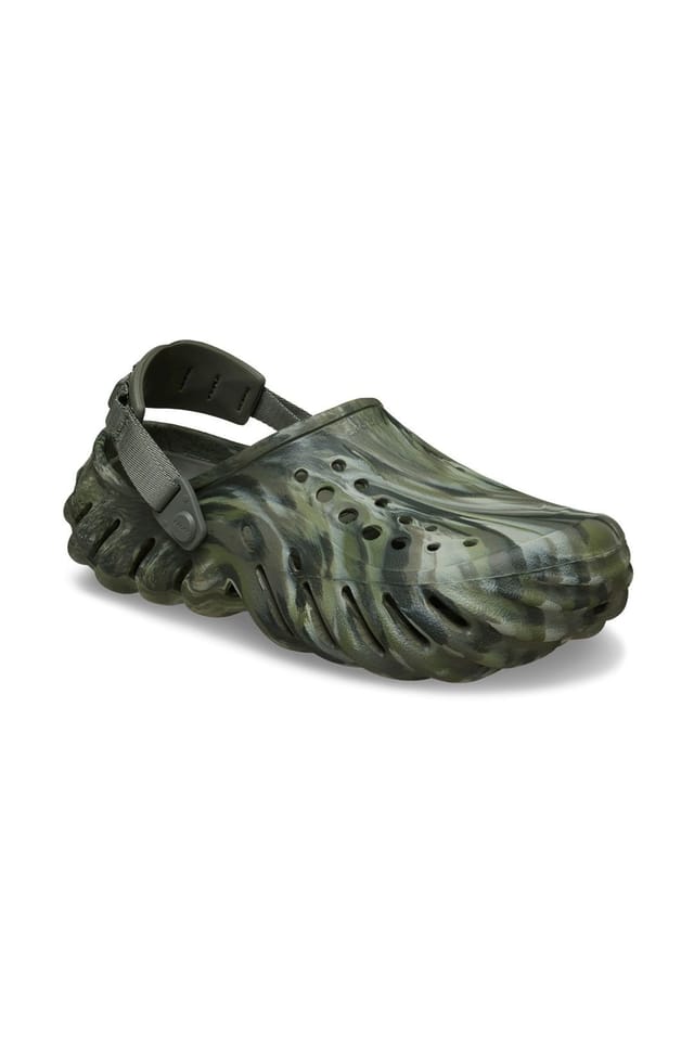 Crocs Crocs Men's Echo Clog Marbled Olive - 2