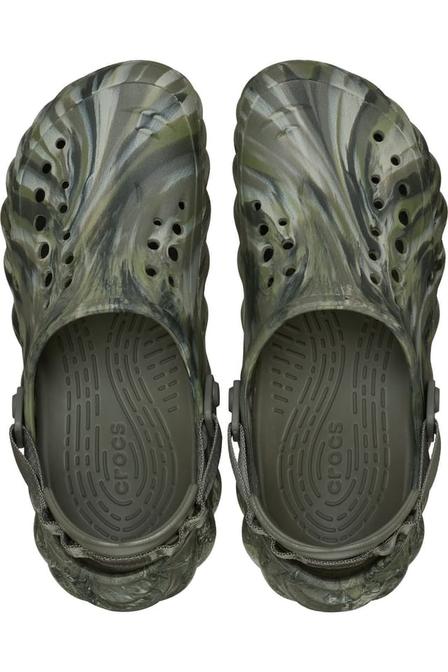 Crocs Crocs Men's Echo Clog Marbled Olive - 3