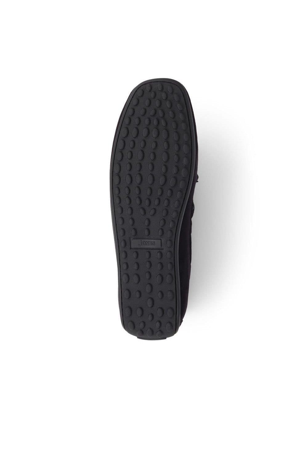 Jones Bootmaker Jones Bootmaker Men's Plymouth Leather Moccasins in Navy - 4