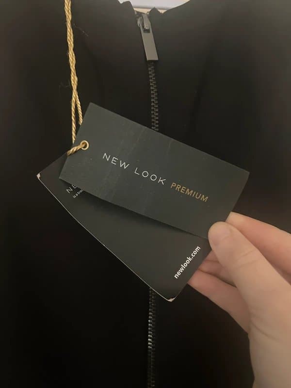 New Look New Look Premium Black Sequin Cut-Out Party Dress BNWT Size 12