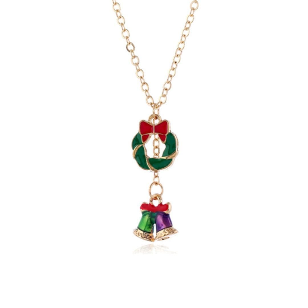 Lovii Lovii Women's Festive Christmas Necklace & Earrings Set - 4