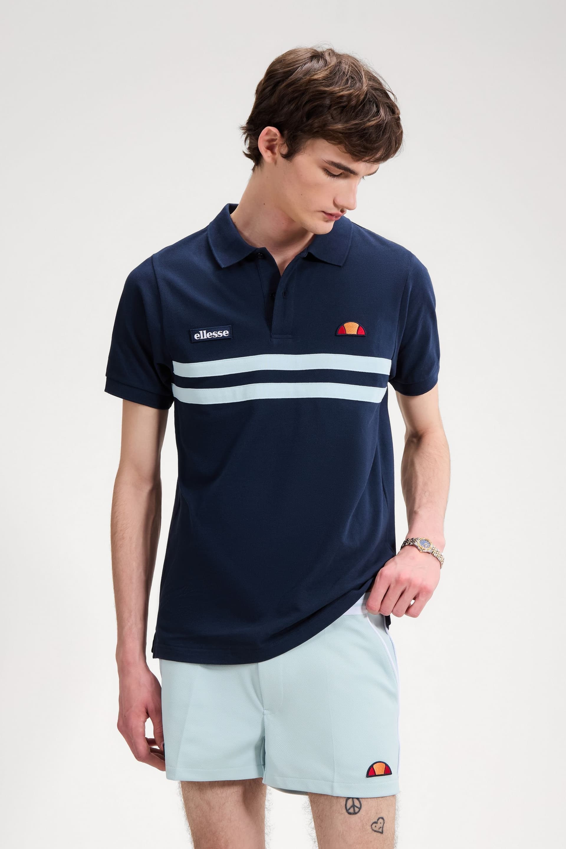 Ellesse Ellesse Men's Muccia Polo in Mid Navy