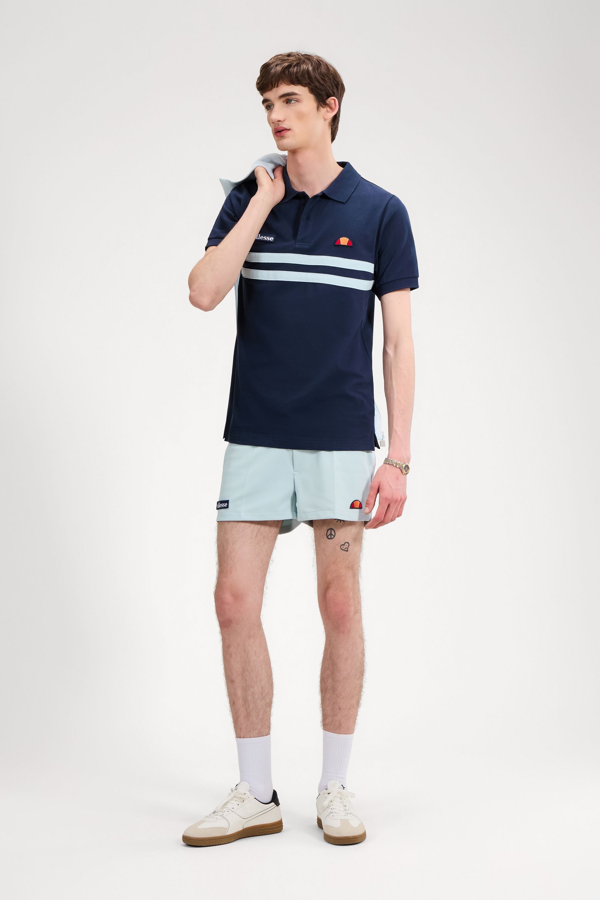 Ellesse Ellesse Men's Muccia Polo in Mid Navy - 4