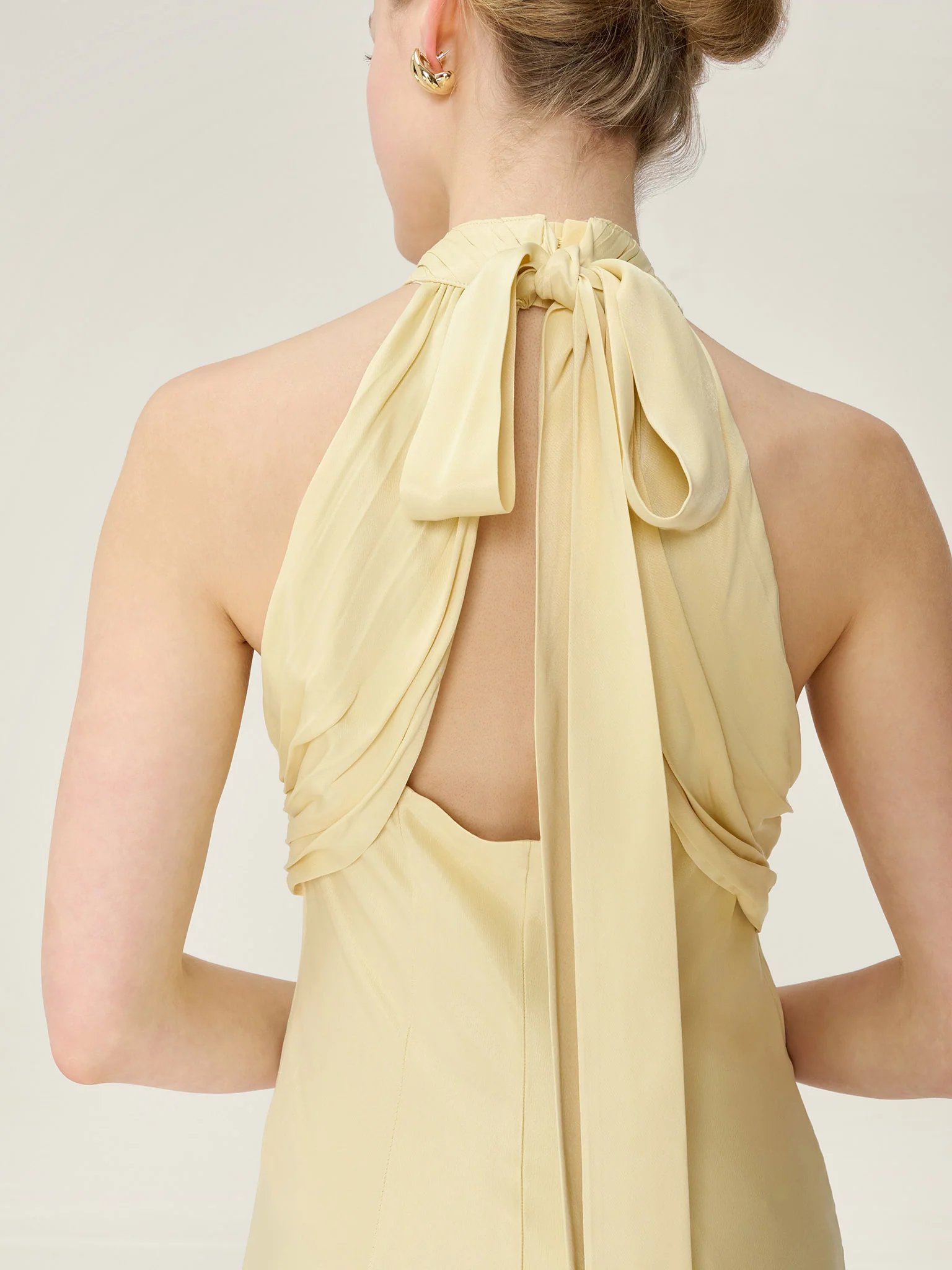 OMNES Milos Dress in Double Cream - 2