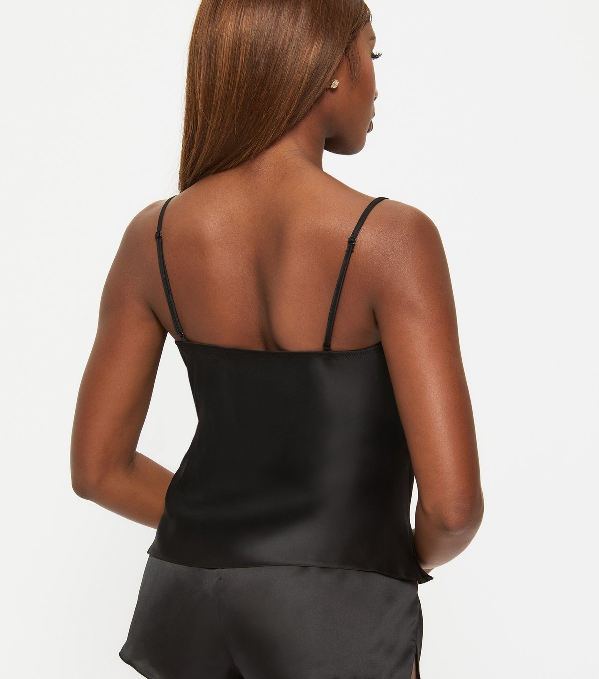 Ann Summers Women's Black Cerise Cami Pyjama Set Ann Summers New Look - 3