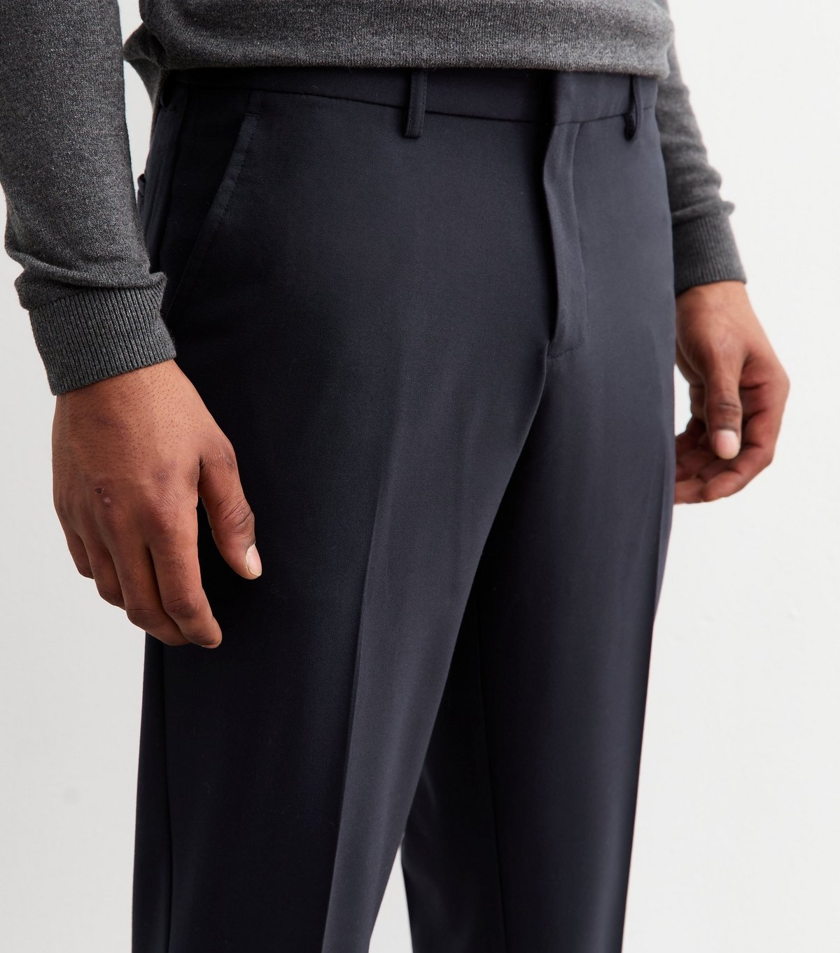 Farah Men's Navy Straight Trousers Farah New Look - 2