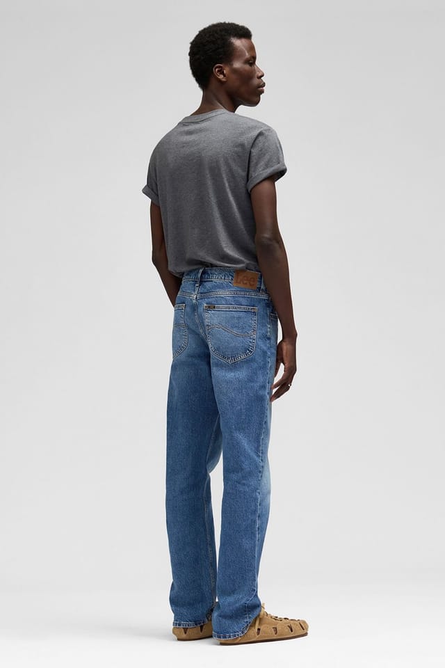 Lee Lee Men's West Relaxed Fit Jeans Riverway in Blue - 2