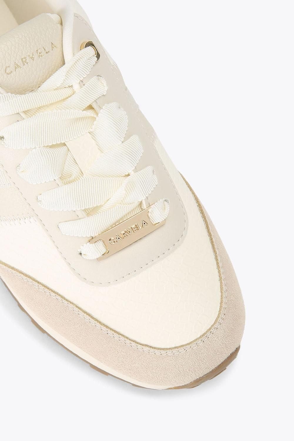 Carvela Carvela Women's 'Mio' Trainers in Cream - 4