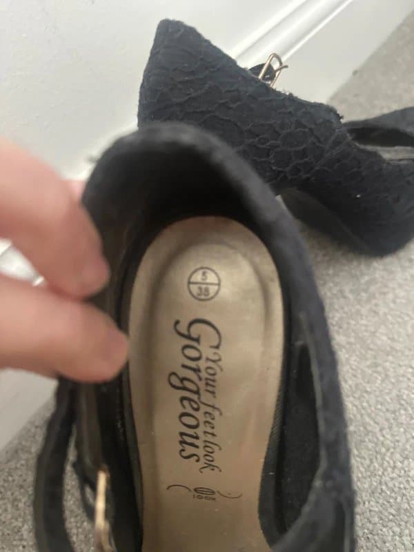 New Look Black shoes size 5