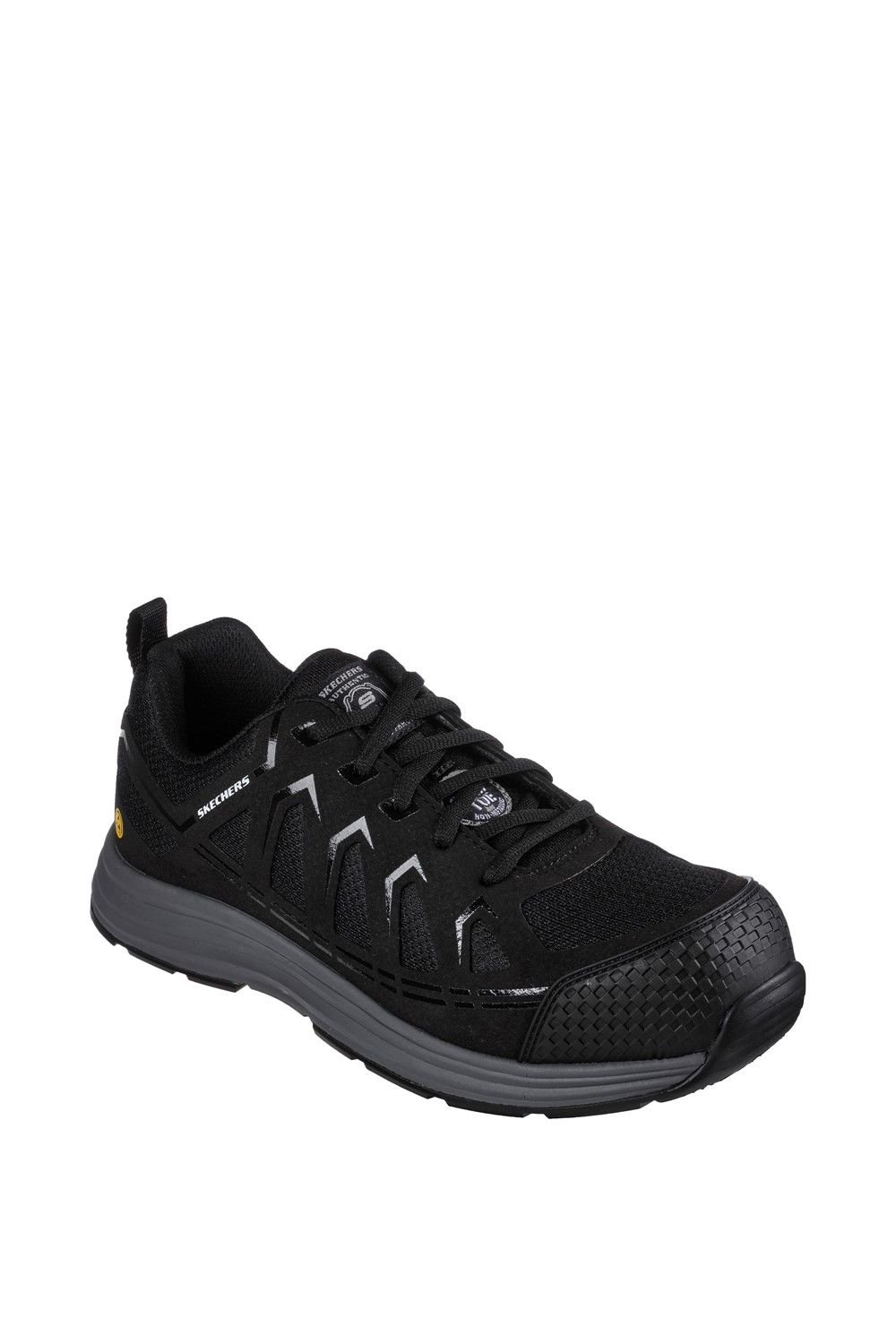 Skechers Skechers Men's Malad II Safety Trainers in Black - 3