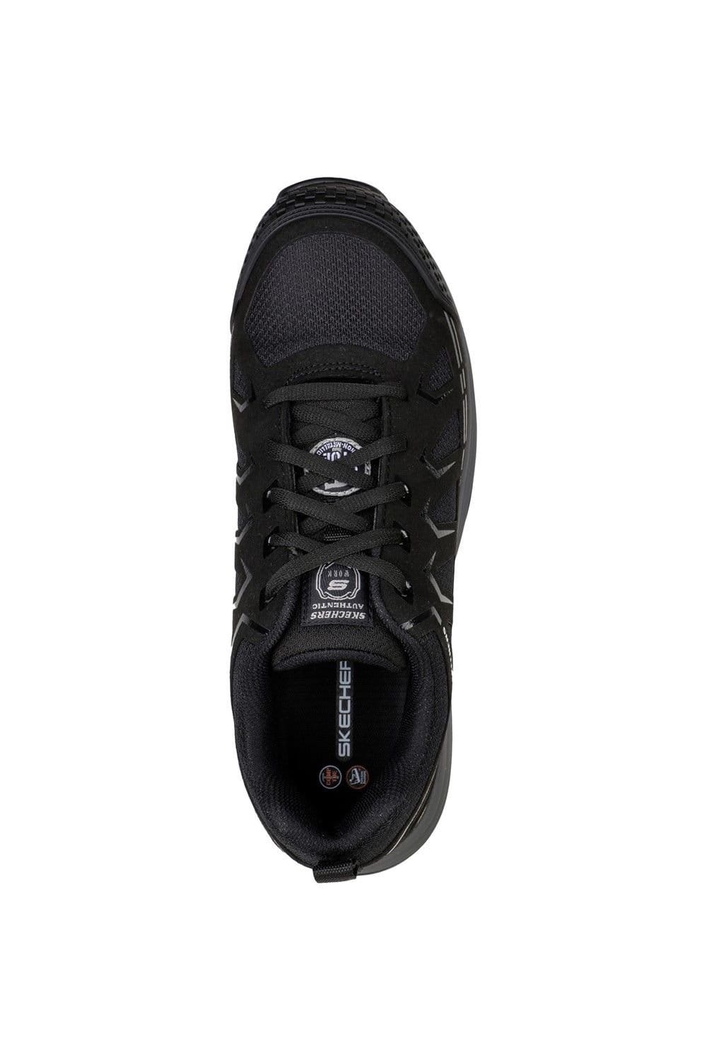 Skechers Skechers Men's Malad II Safety Trainers in Black - 4