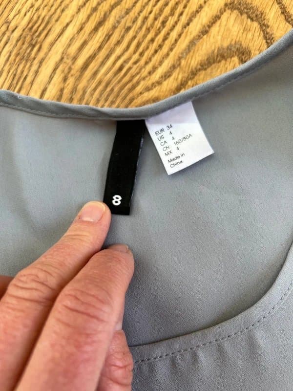 H&M H&M top size 8 grey