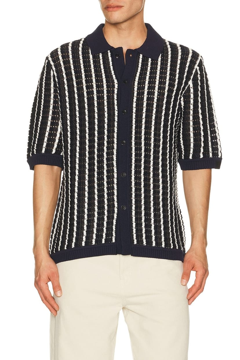 revolve Crochet Dalton Shirt - 1
