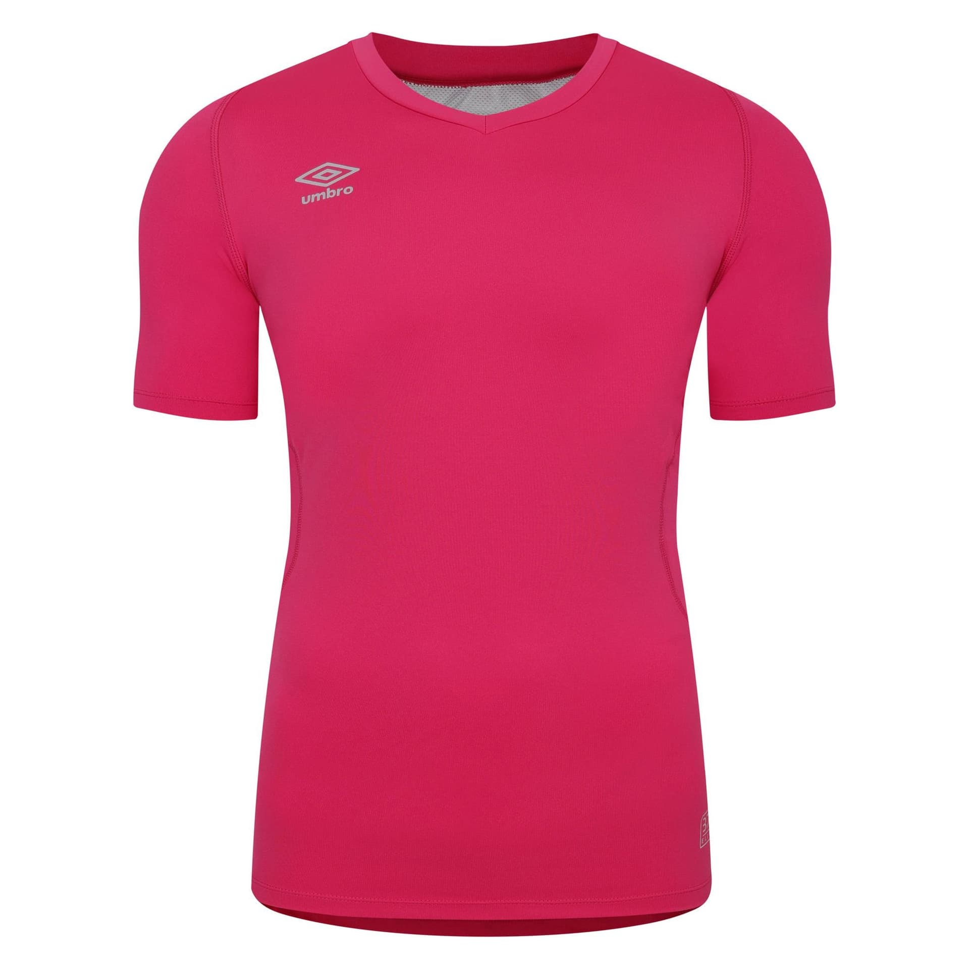 Umbro Umbro Men's Elite V Neck Base Layer Top in Dusty Pink