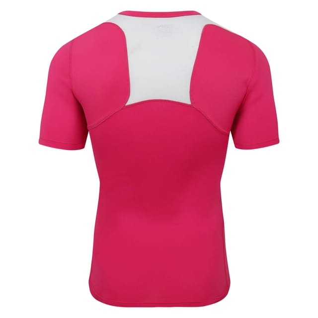 Umbro Umbro Men's Elite V Neck Base Layer Top in Dusty Pink - 2